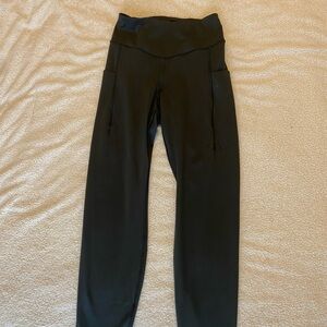 The North Face Grey High Rise Leggings| Size Medium| Athletic Workout Pants